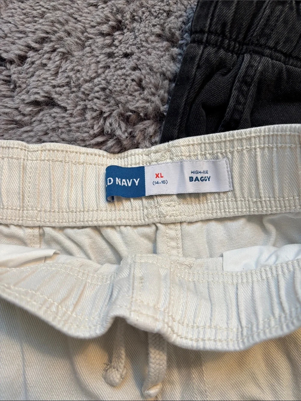 Lot of 4 Old Navy Girls High Rise Baggy Jeans